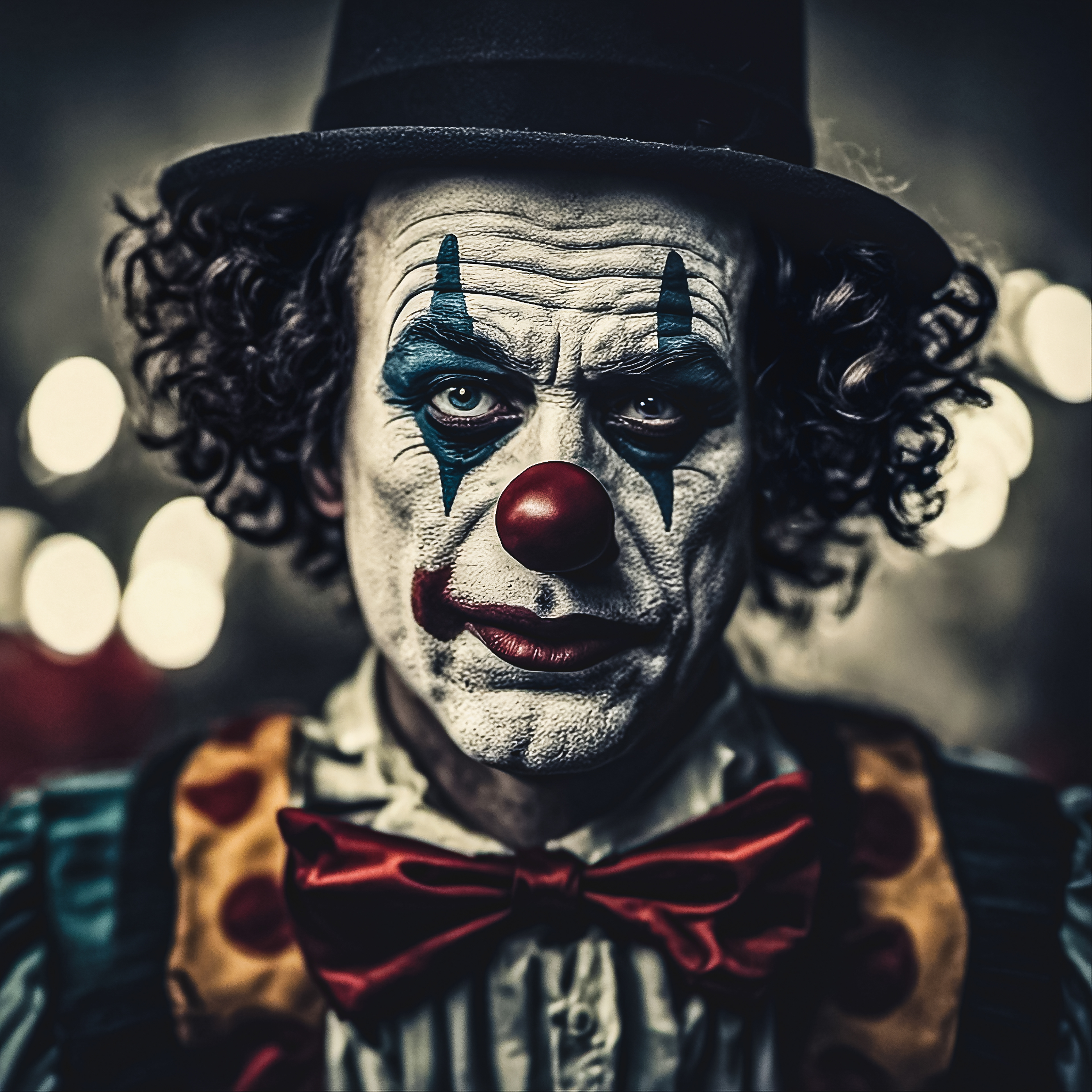 "A clown is born and dies every evening" | © Artwork by Cetti Lipari
