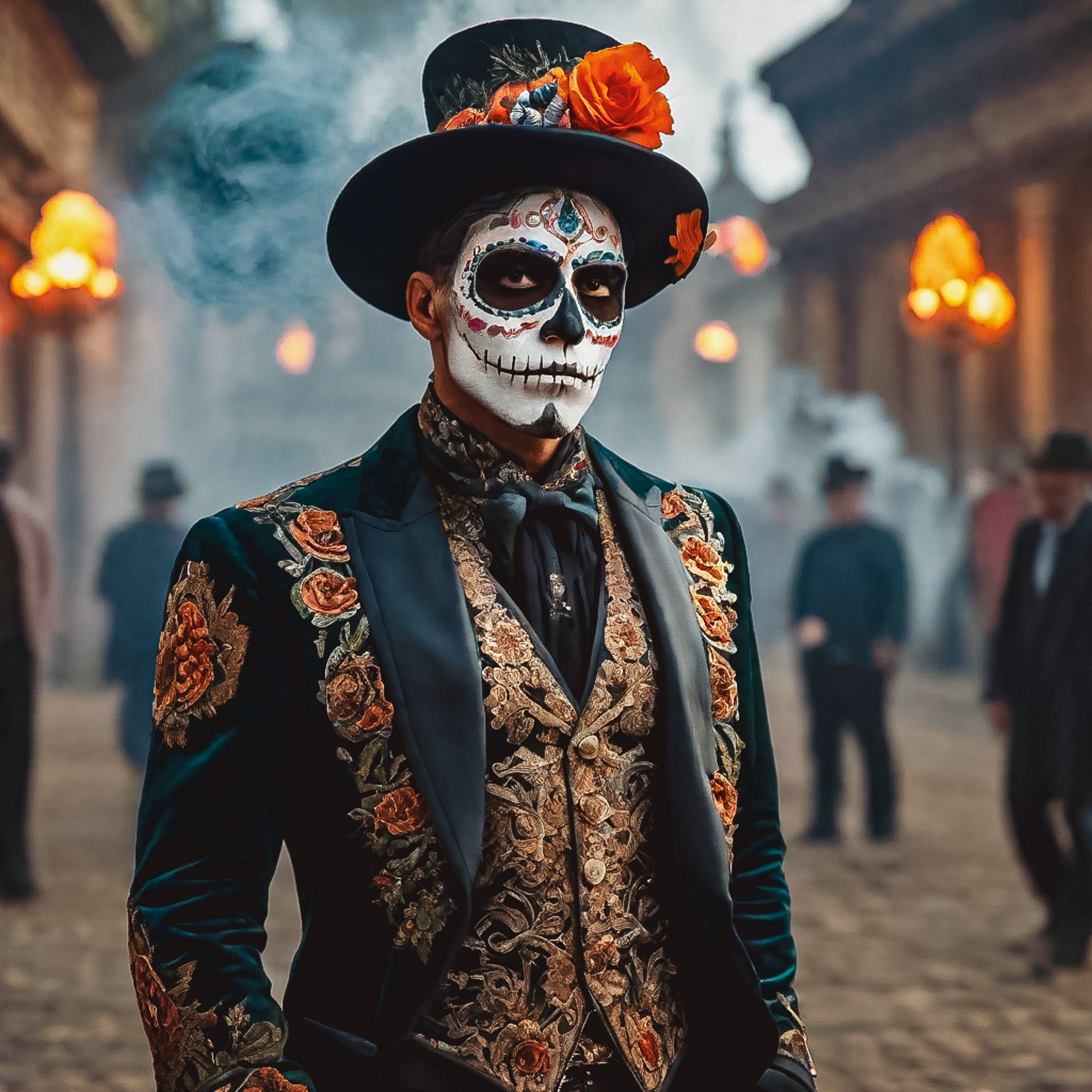 Women and Men for Día de los Muertos | © Artwork by Cetti Lipari
