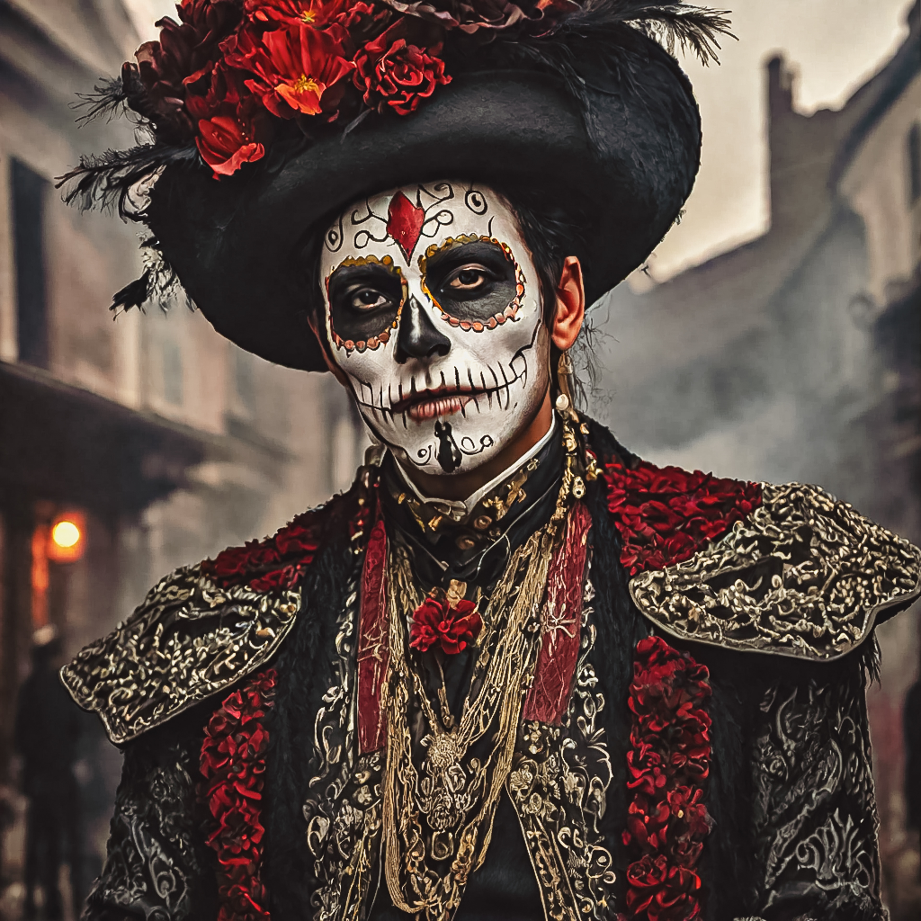Women and Men for Día de los Muertos | © Artwork by Cetti Lipari