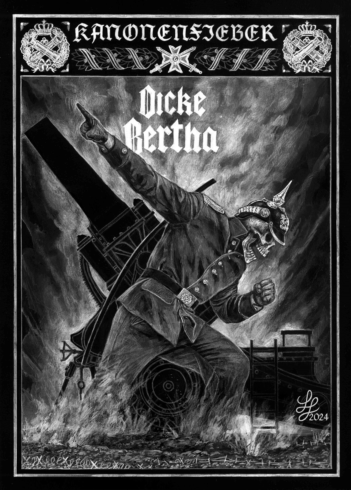 KANONENFIEBER Dicke Bertha - Fanart