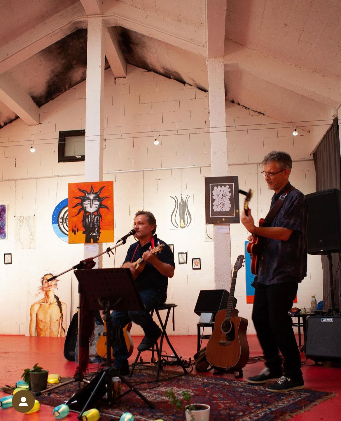 Performance de Silvain Manfredi et Nicolas Scherer