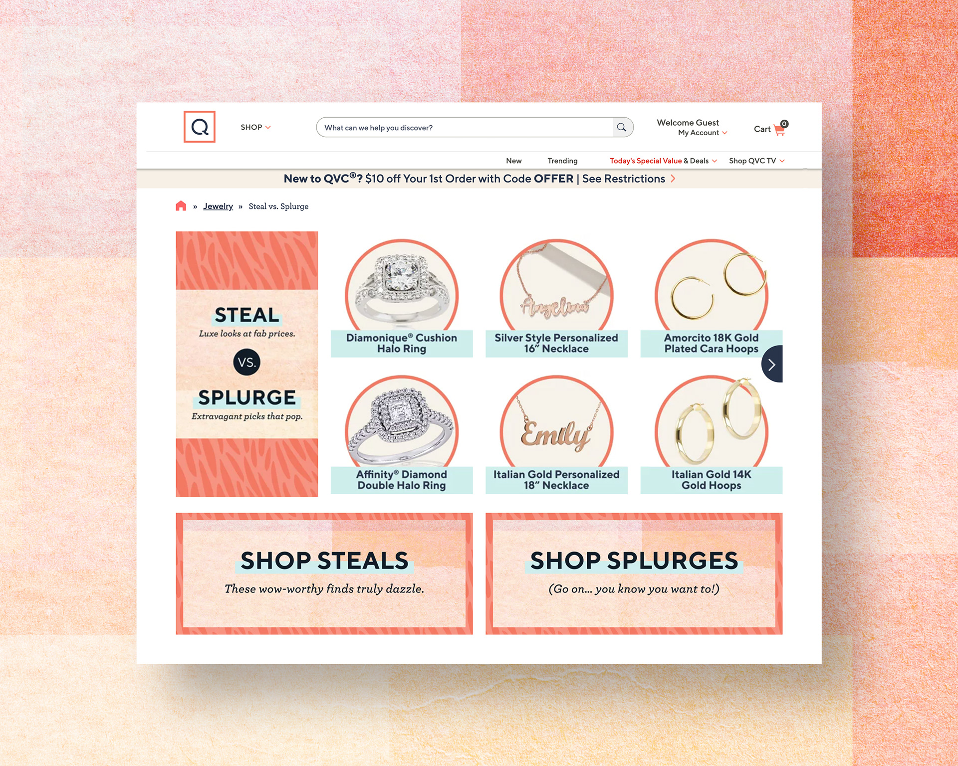 Responsive Web Page Mockup