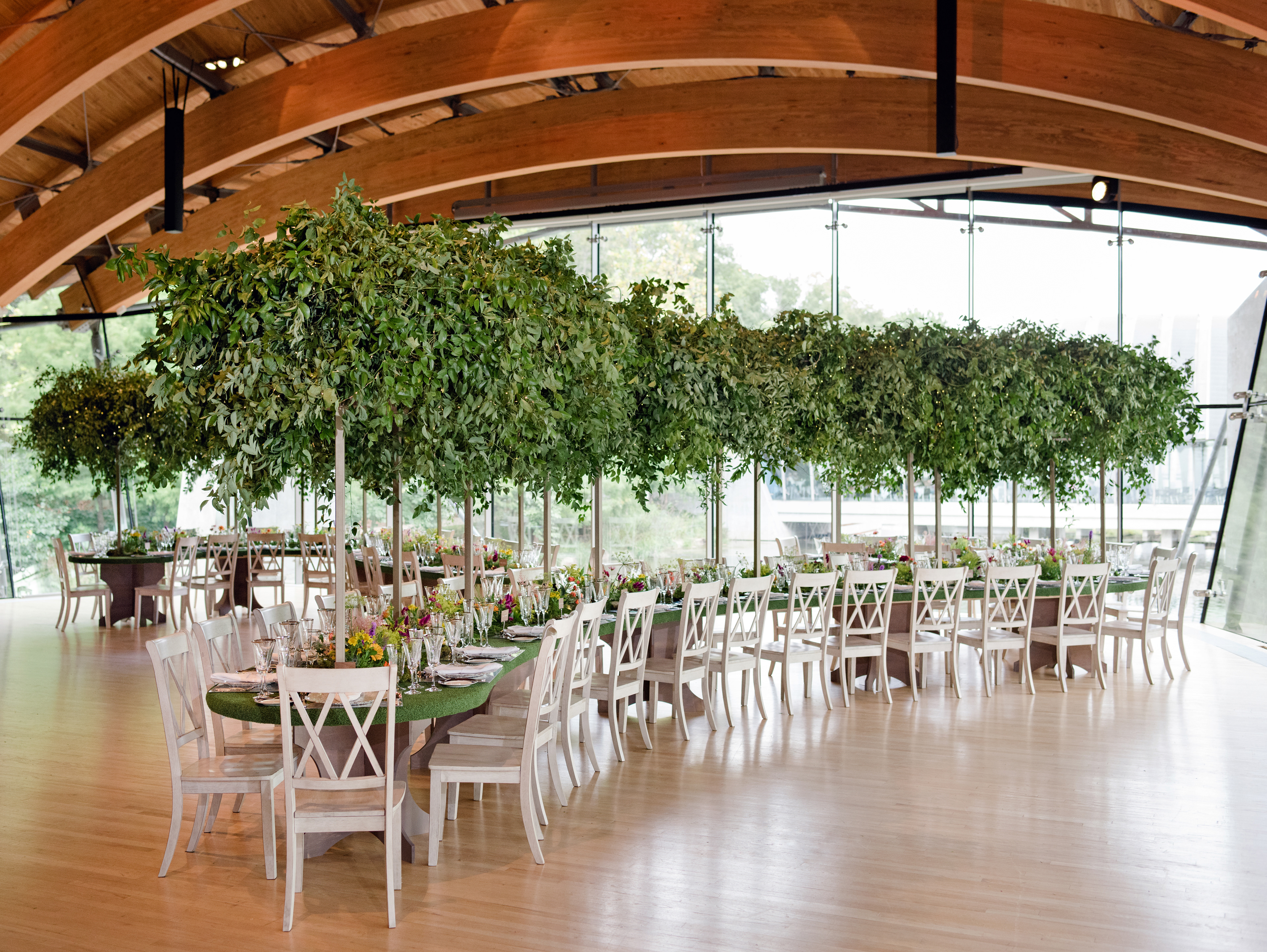 Custom serpentine tables