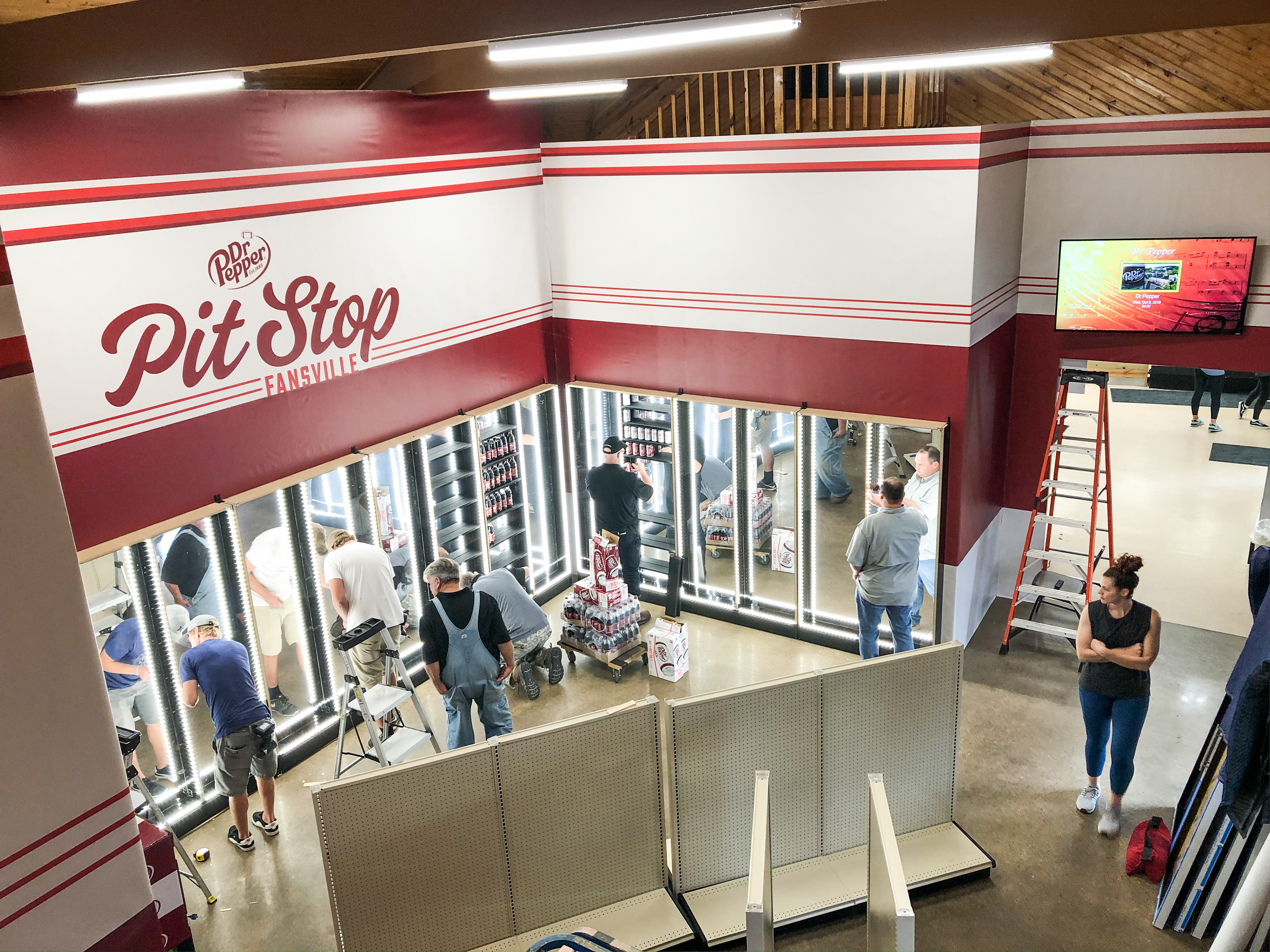 Gift shop construction