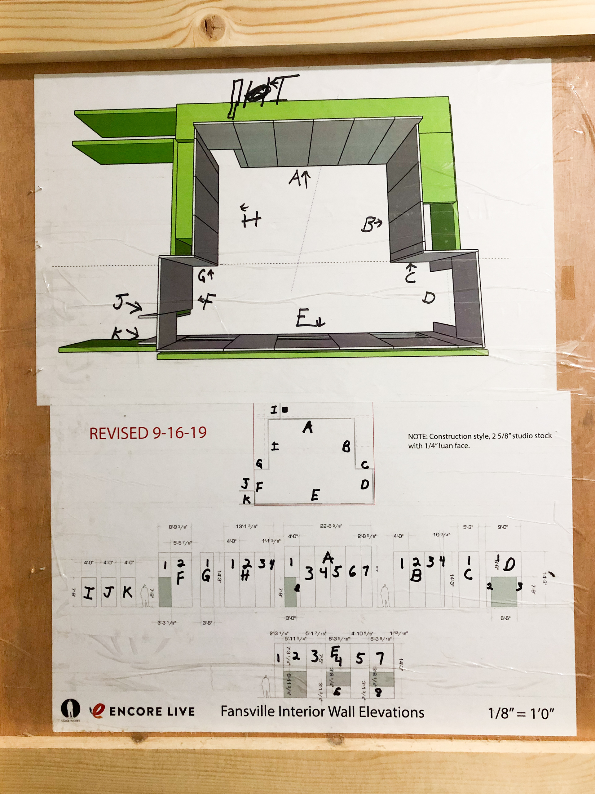 Gift shop elevation