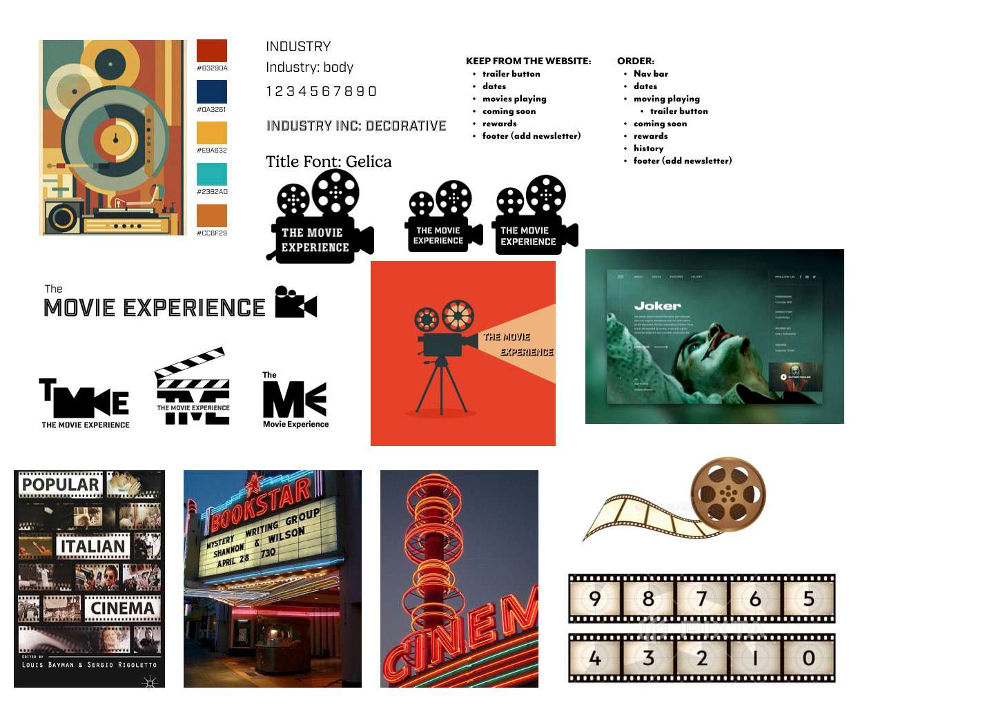 mood board