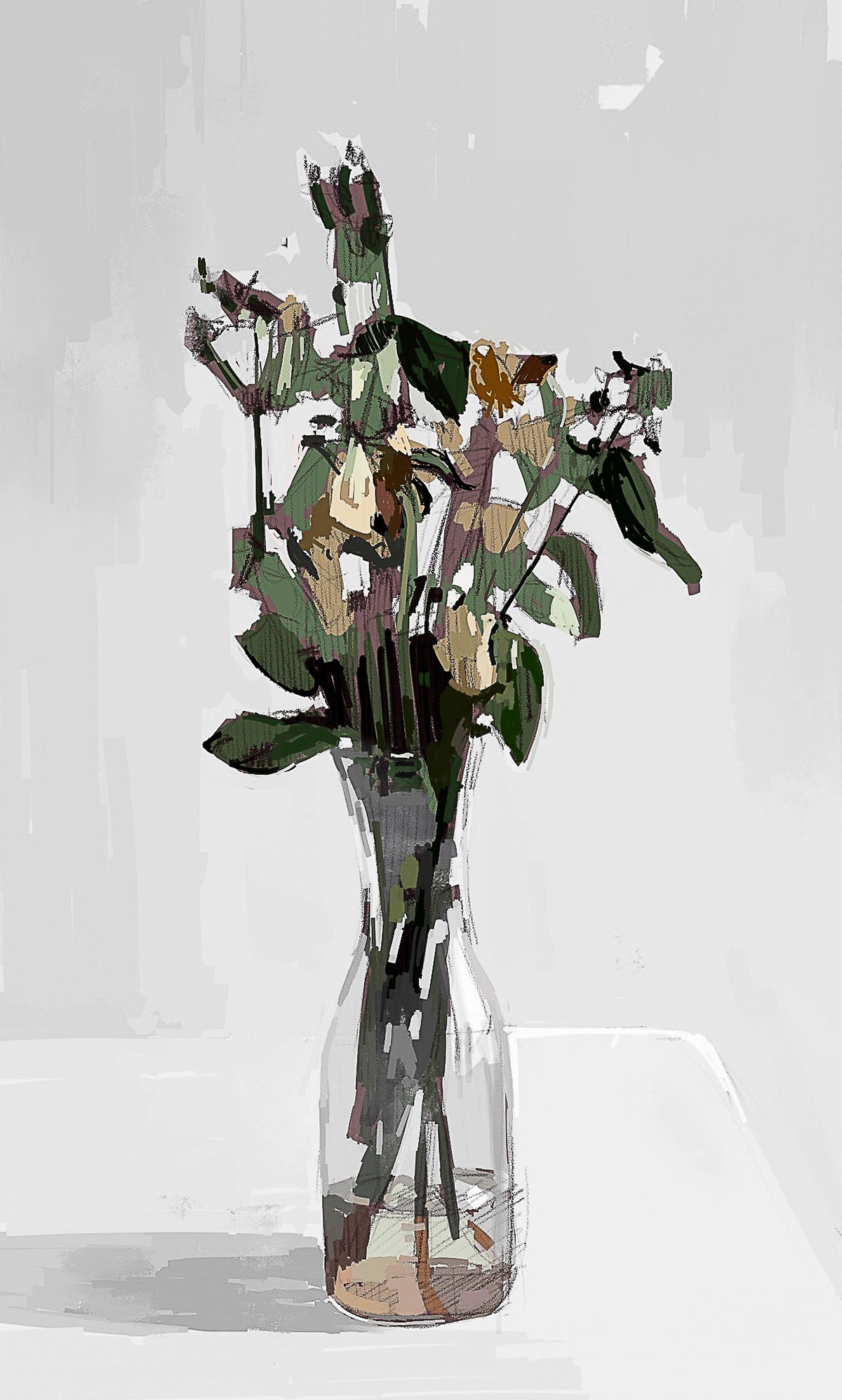 A christmas gift - Digital painting