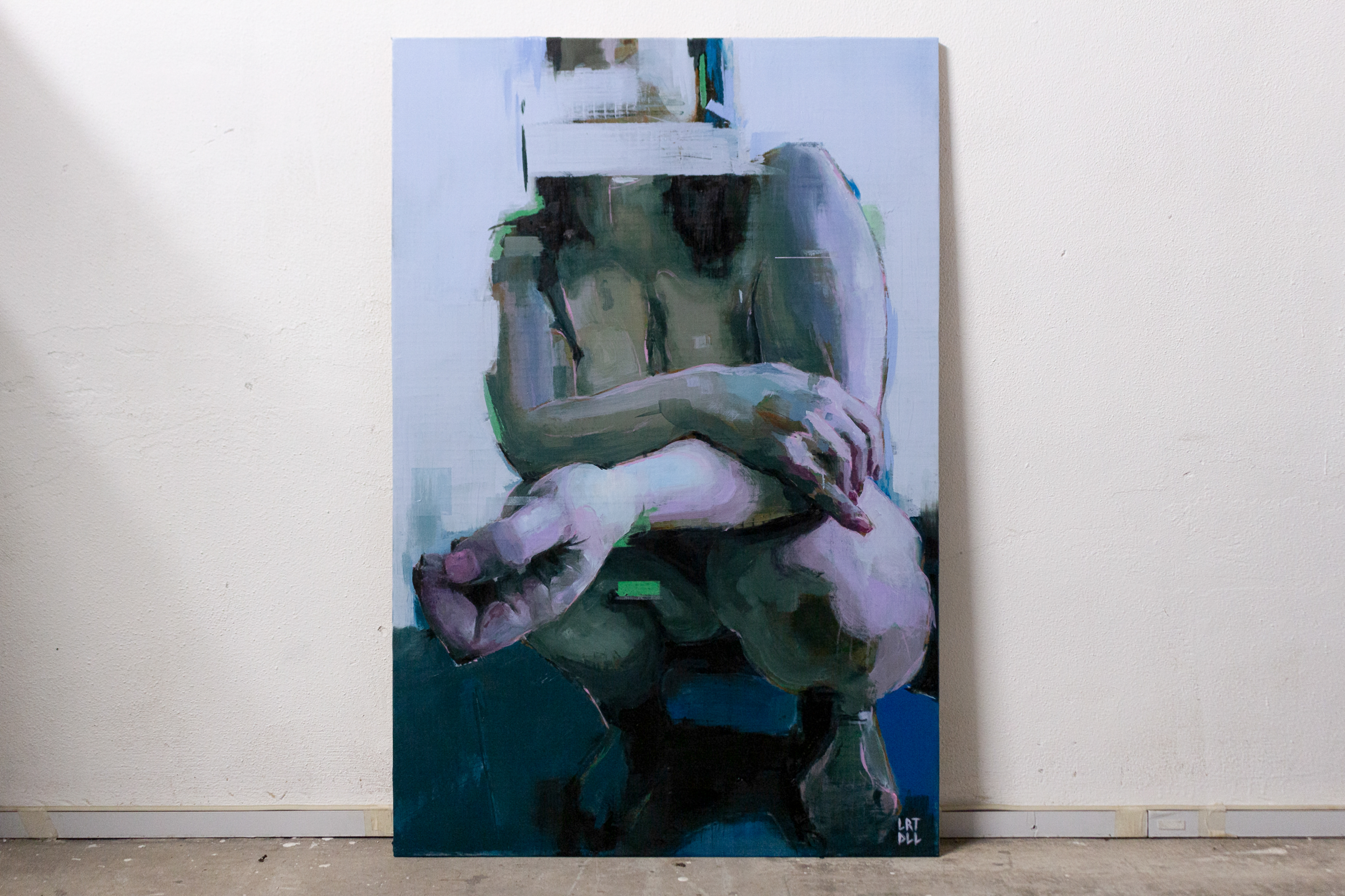 Emotions and distortions - Olio su carta oleata