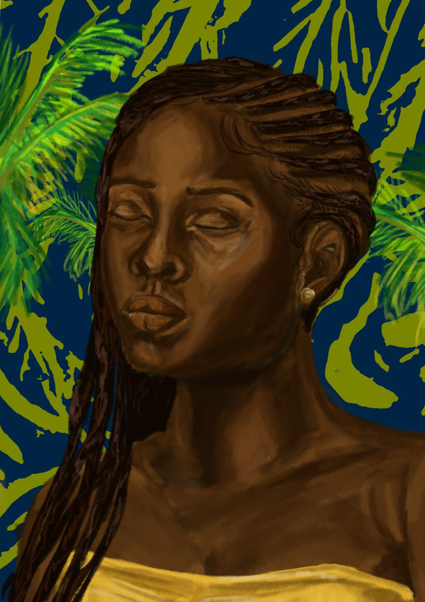 Inhale, Digital Painting, 2021