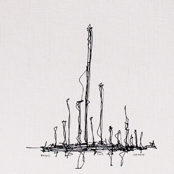12x12 ink on paper 2013