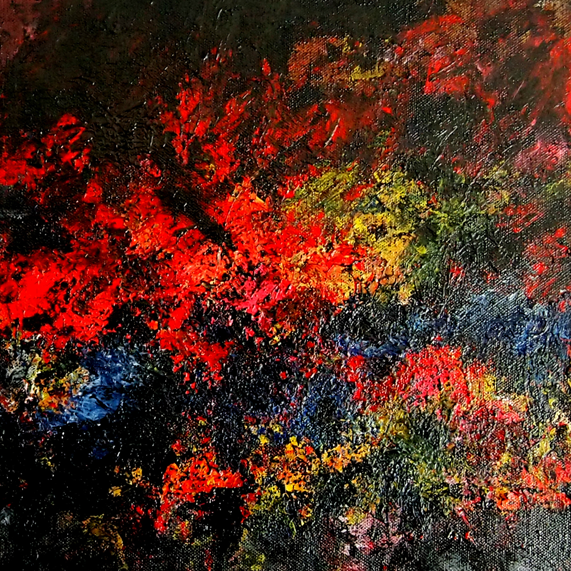 HD98219 12X12 Mixed Media on Canvas. $250.00