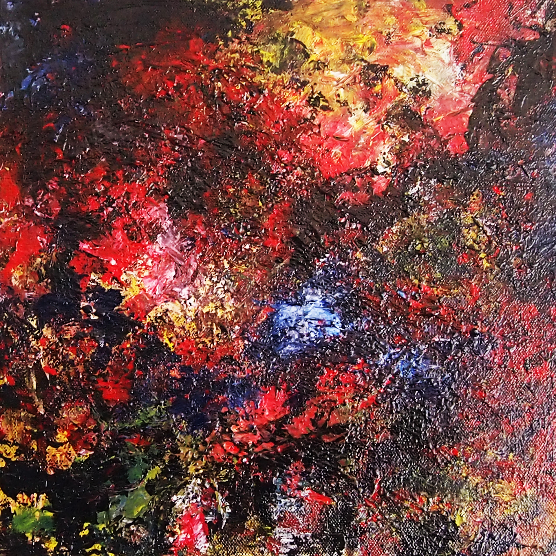 HD102195 12X12 Mixed Media on Canvas. $250.00