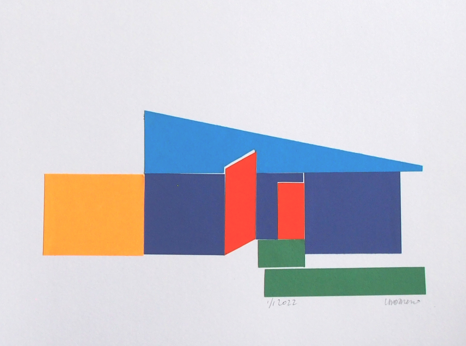 Hand cut paper 9x12 $100