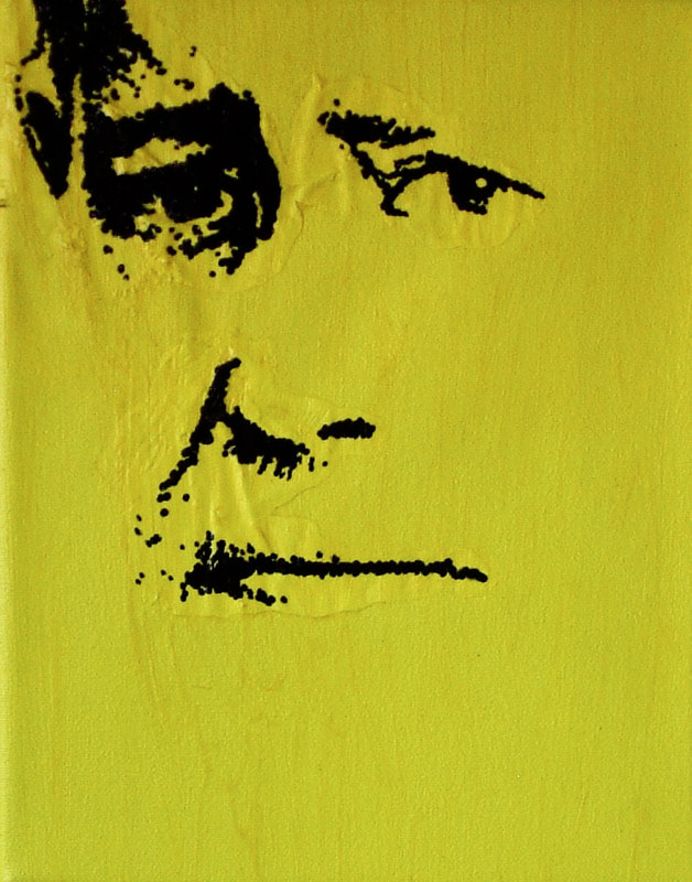 Found Images, Gesso Transfer on Canvas. *Sold