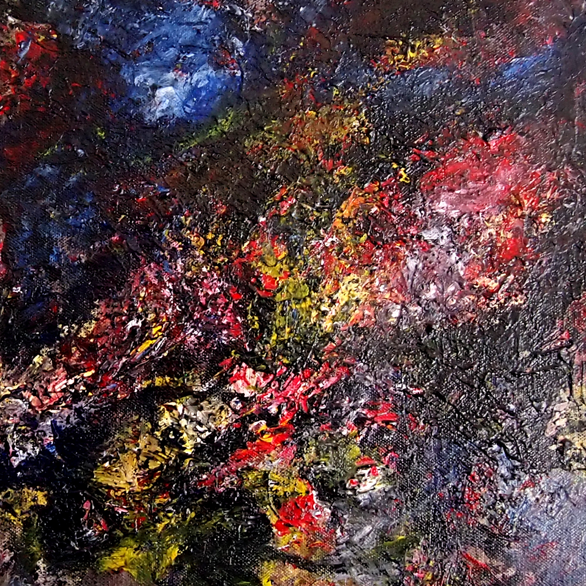 HD73534 12X12 Mixed Media on Canvas. $250.00