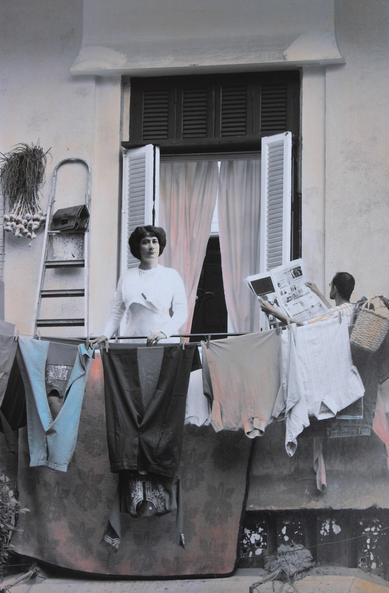Life on the Balcony, Cairo, 2009/1940s