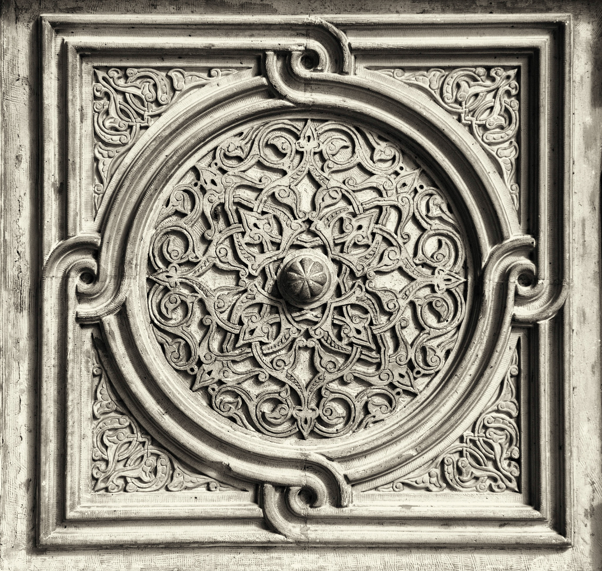 Stucco Medallion, 2005