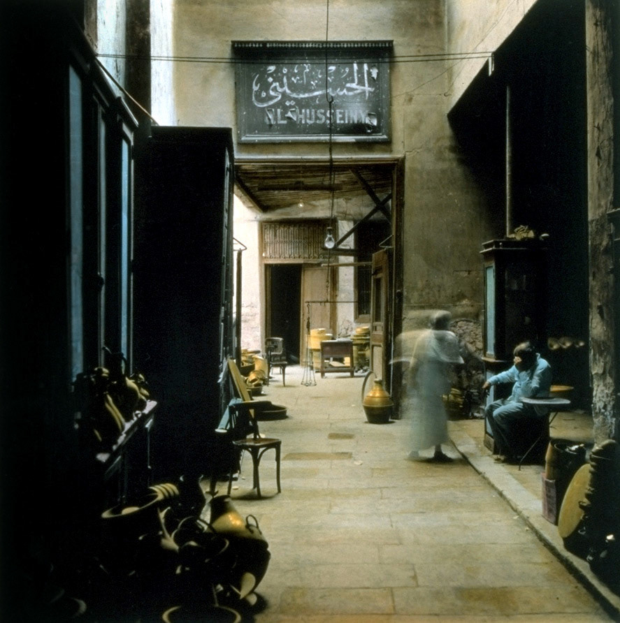 TITLE:  AL HUSSEINY, 1988PROCESS:  HANDCOLORED  SILVER-GELATIN PRINT