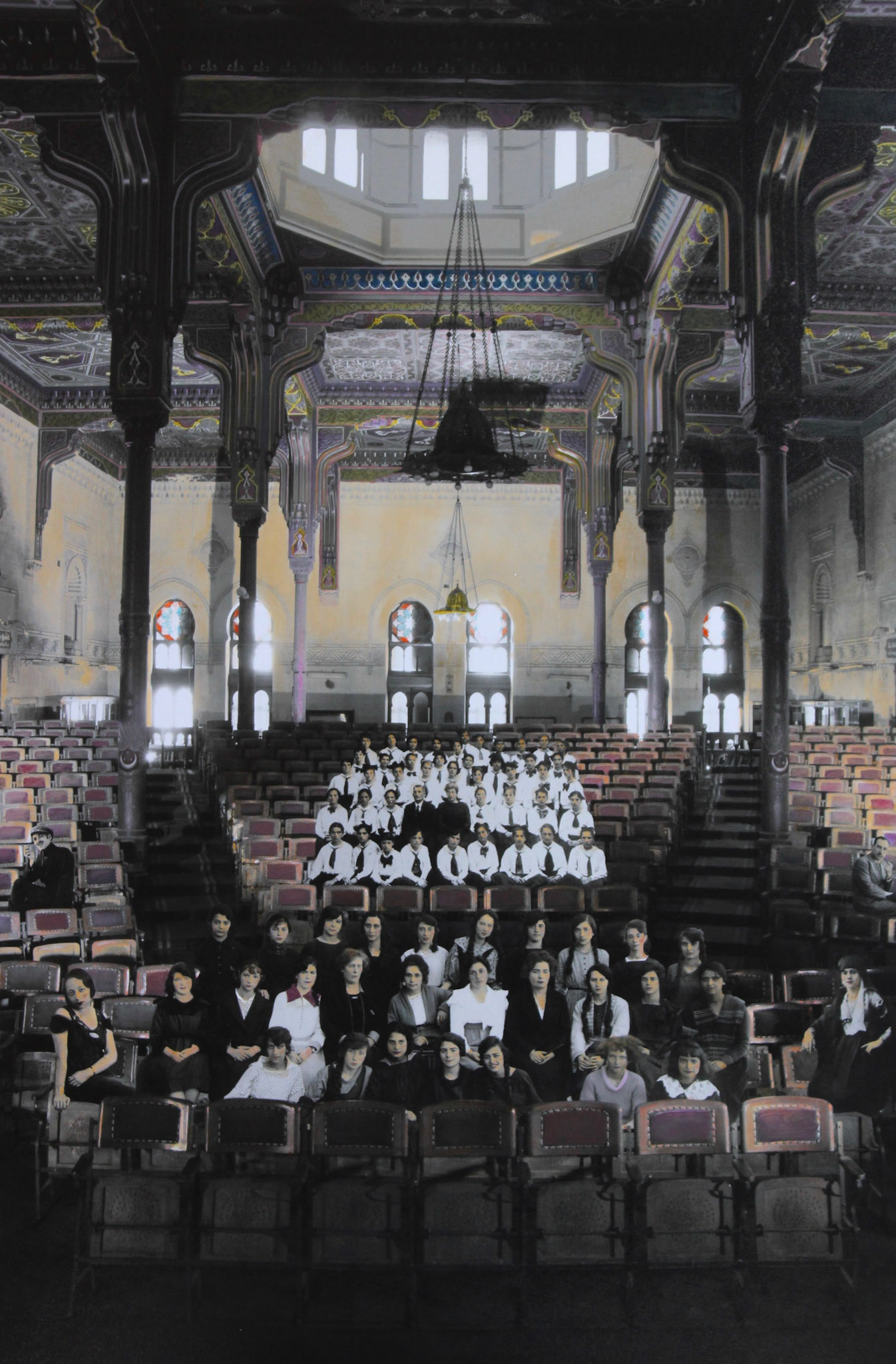 Watching the Puppet Show, Cairo, 2007/1930s