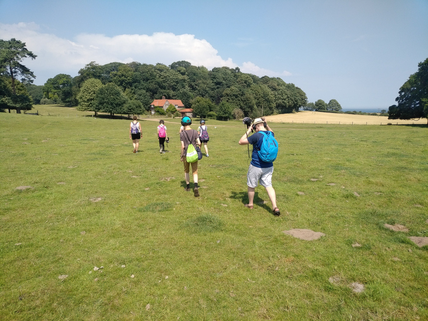 Walking and listening - Sheringham Park