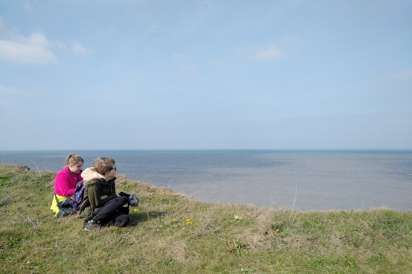 Taking in the view - Weybourne
