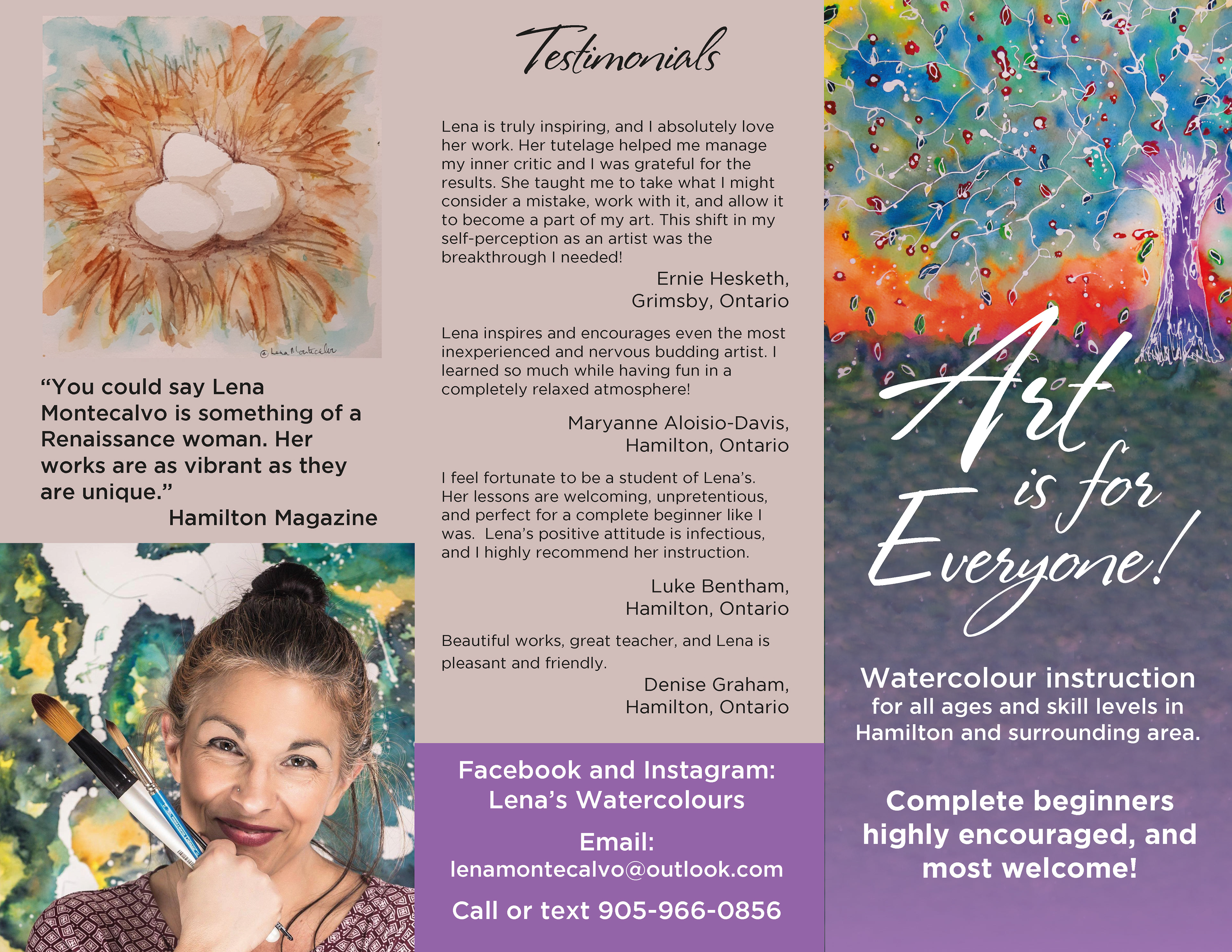 Trifold Brochure - Outside