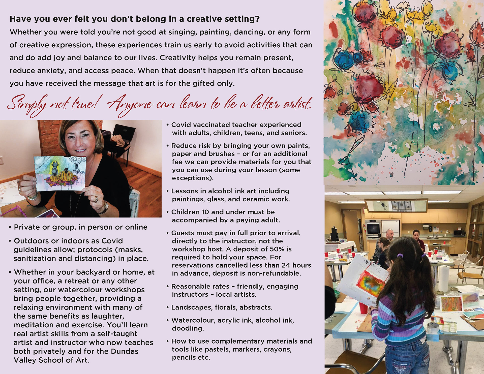 Trifold Brochure - Inside