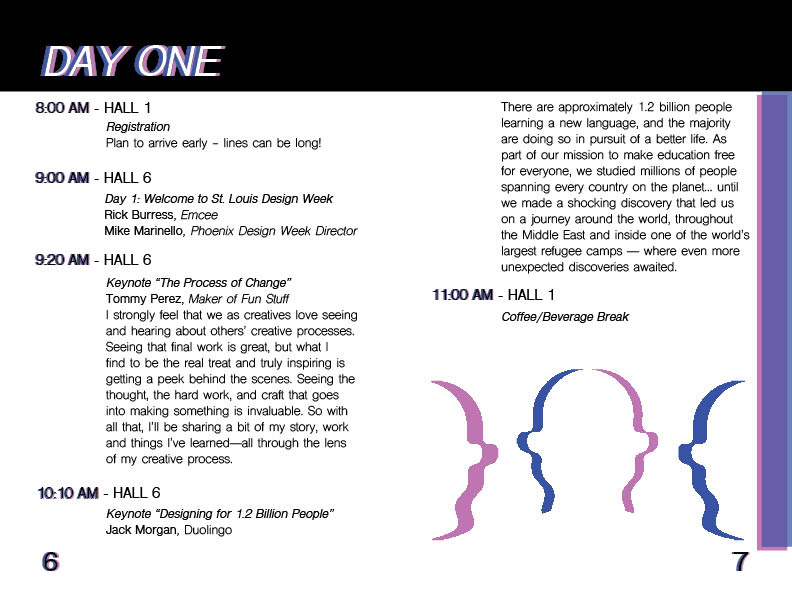 Day One Schedule 1