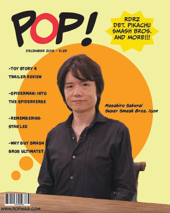 Pop Magazine Cover