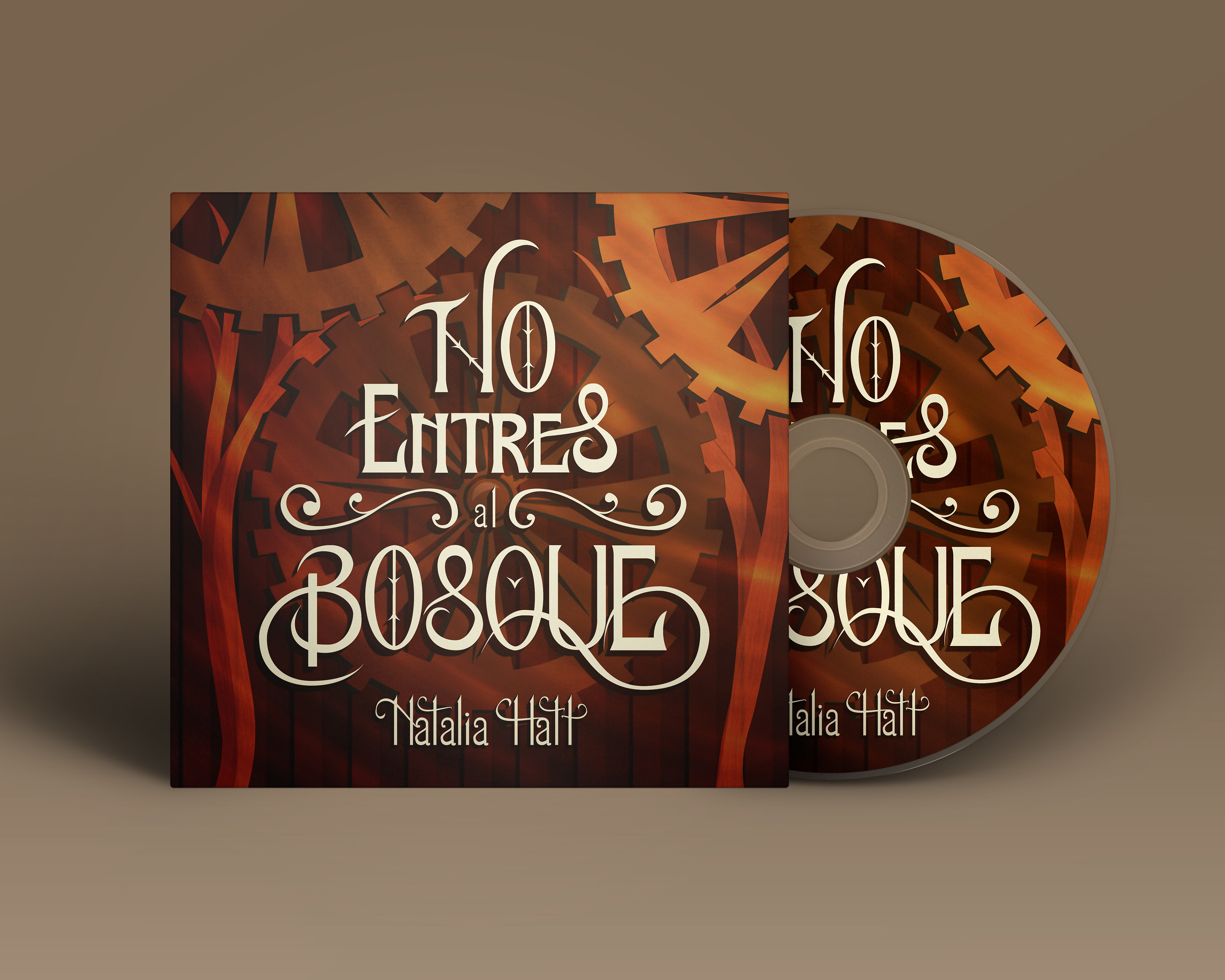 Ilustración vectorial + título personalizado con boceto a mano