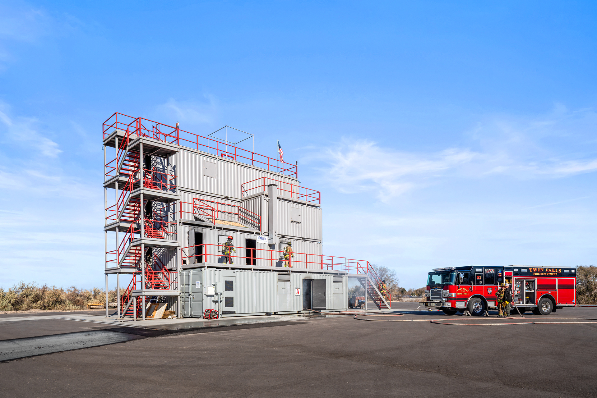 Twin Falls Fire Training Facility - Pivot North Architecture, Rice Fergus Miller