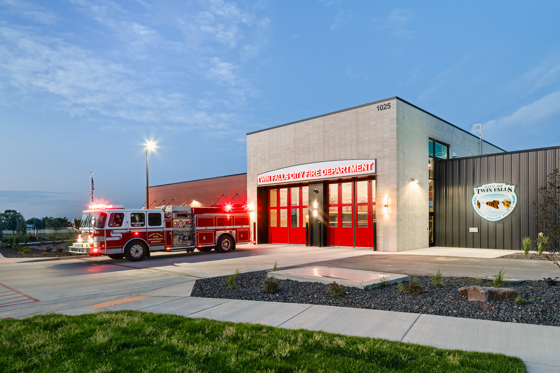 Twin Falls Fire Department - Twin Falls, Idaho - Pivot North Architecture, Rice Fergus Miller