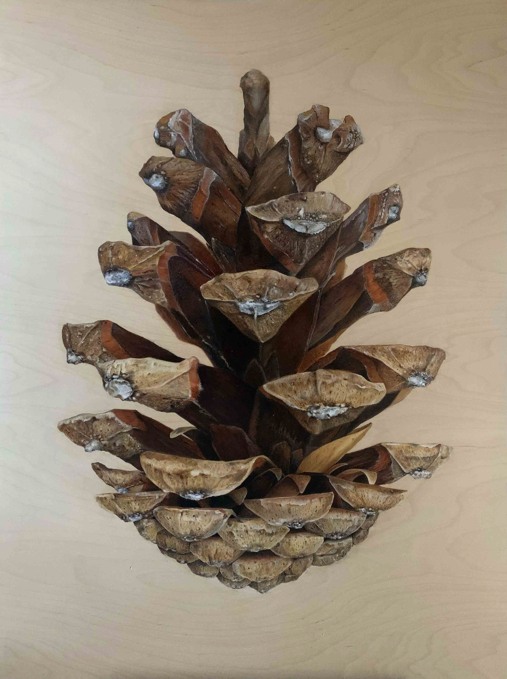 Humble Beginnings, 30"x40", Oil on birch panel, $4,200