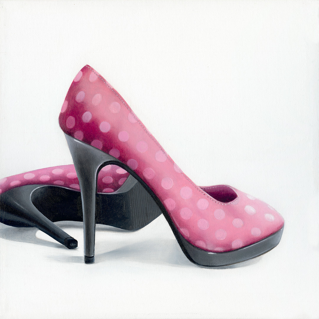 AVAILABLE – Girl's Night Out, 12"x12", Oil on canvas, $400.00