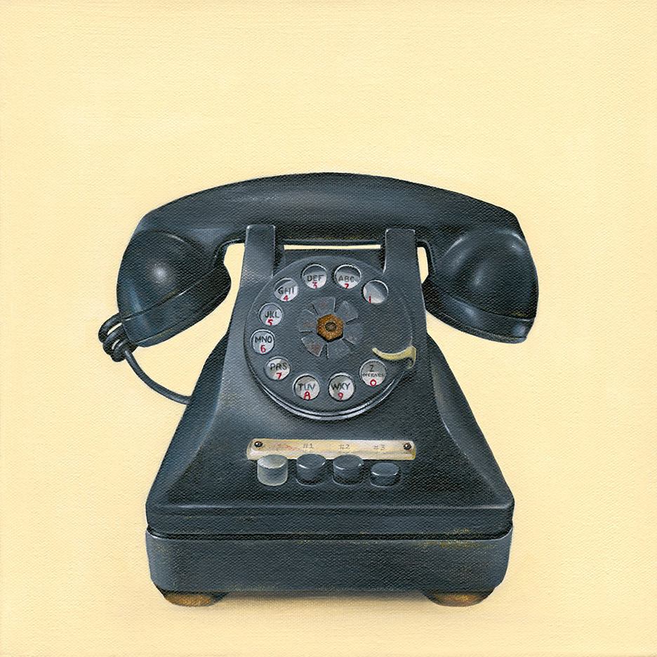 SOLD – Line 3, 12"x12", Acrylic on canvas