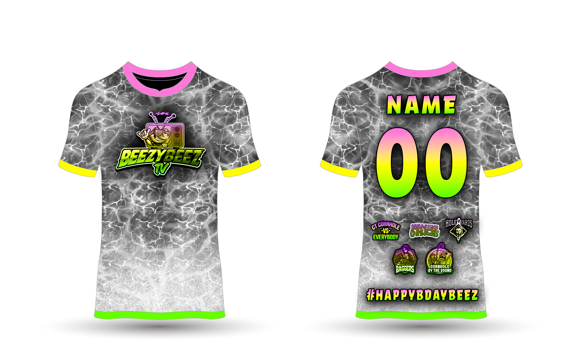 Beezy Beez TV Bday Jersey Concept 4