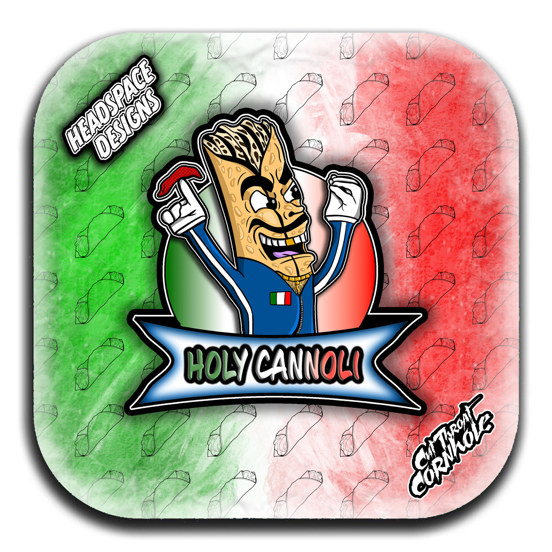 Holy Cannoli Bag Design 