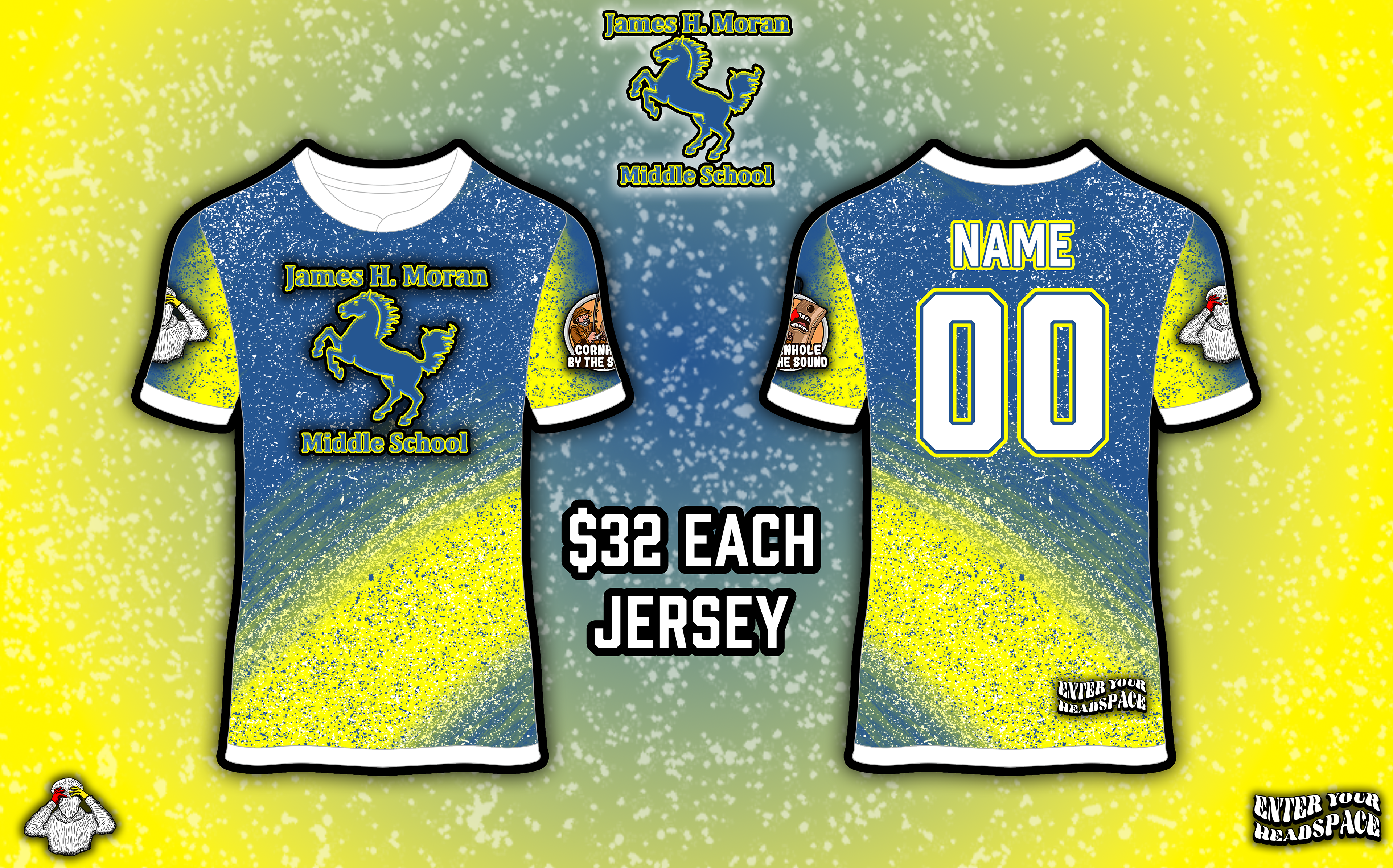 Moran Middle School Jersey Design