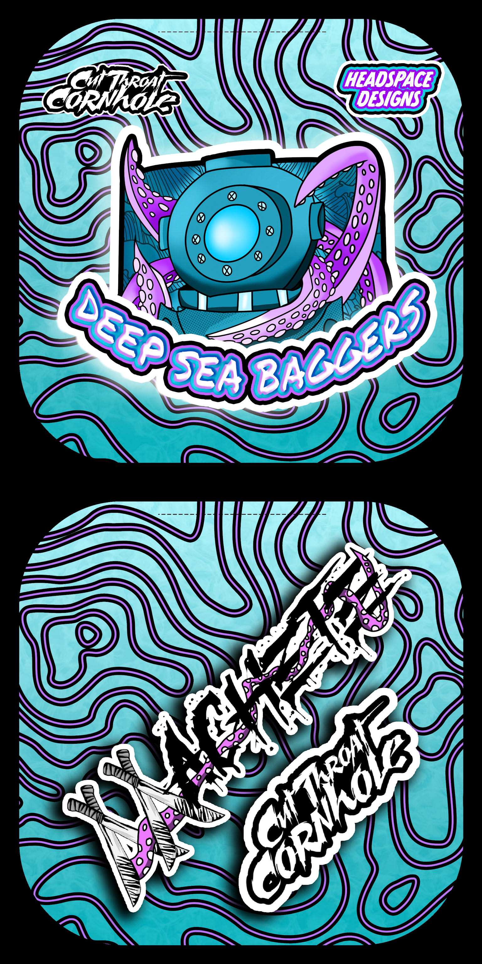 Scuba Man Bag Design