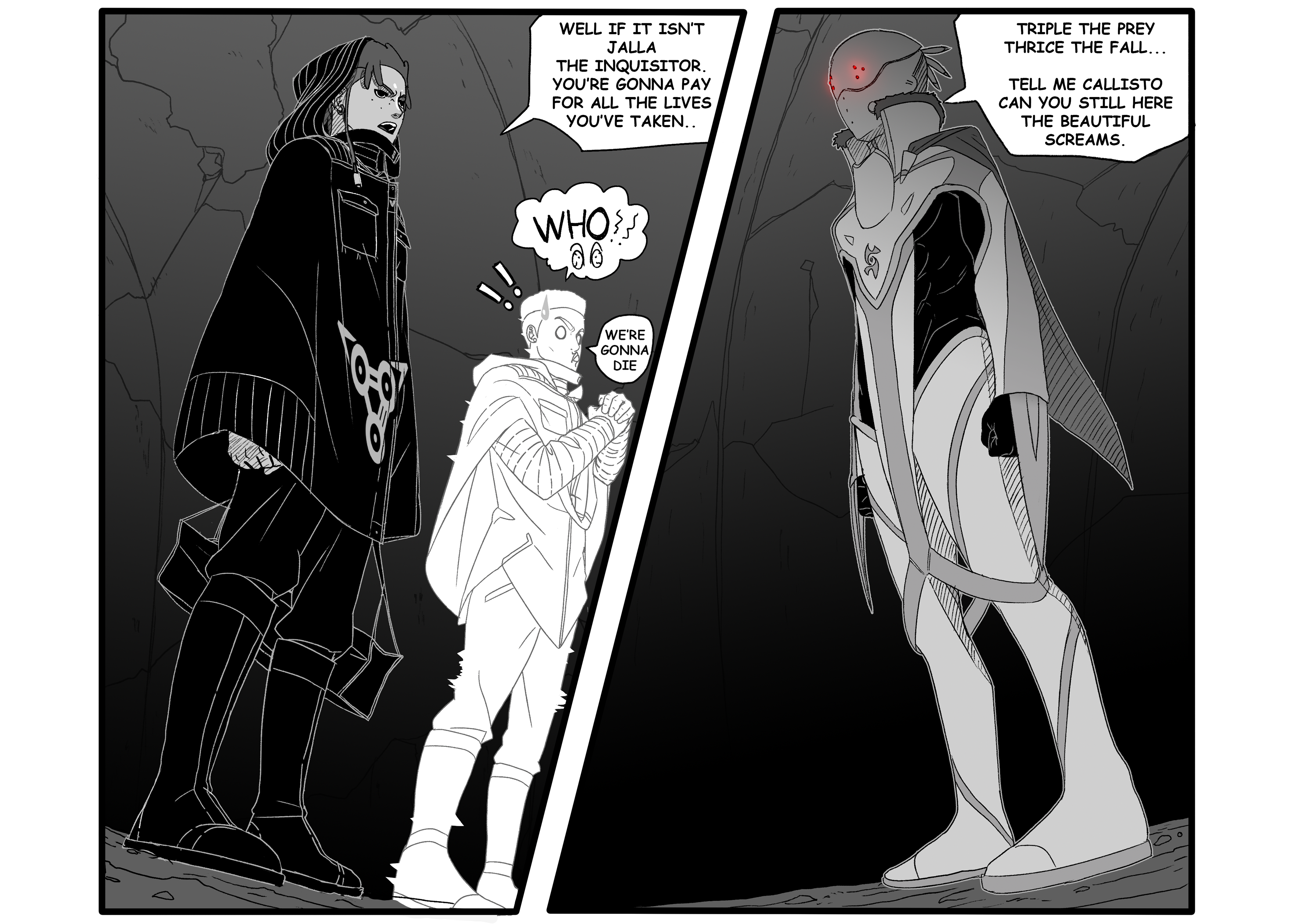 CONFRONTATION STORY BOARD