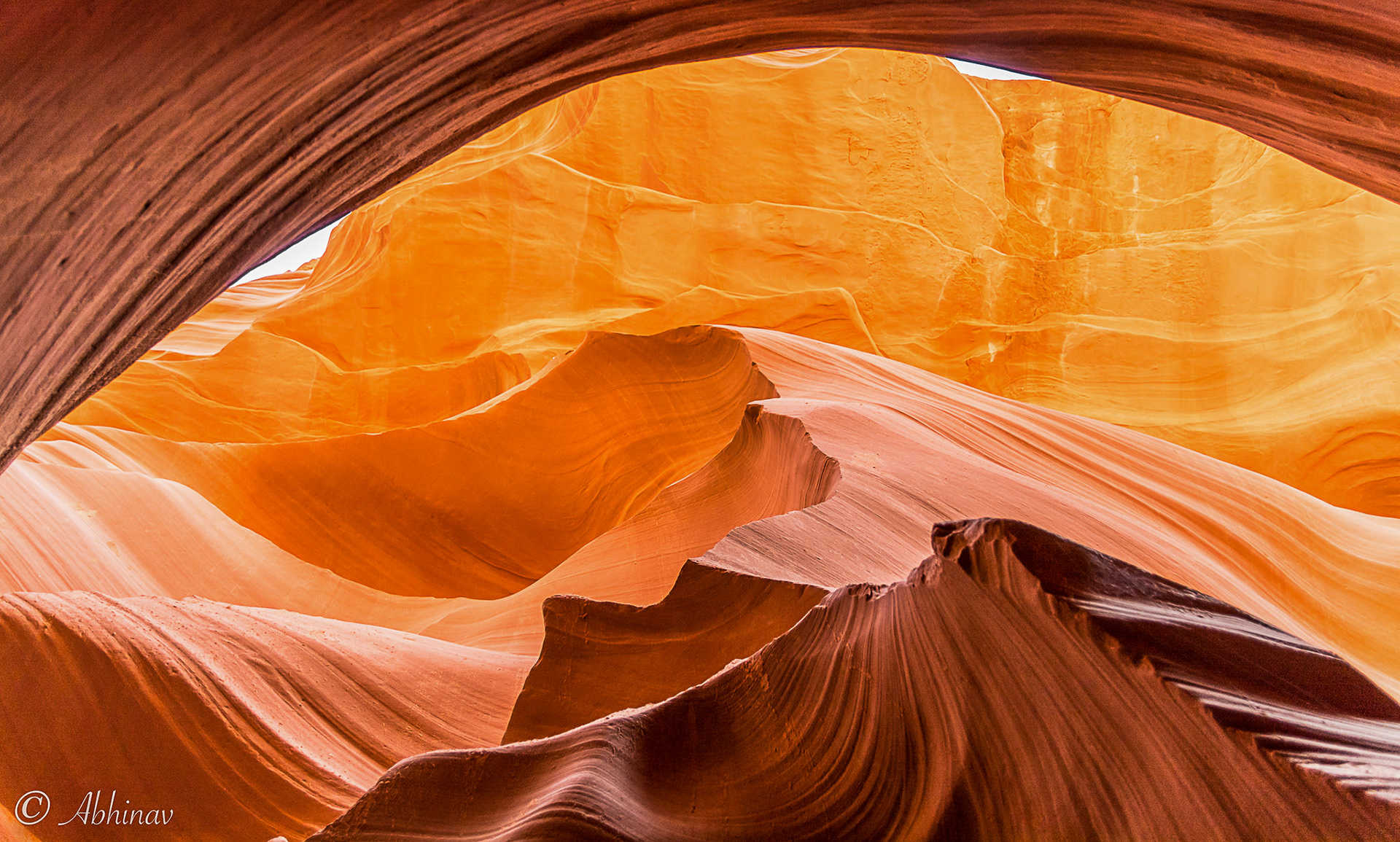 The Antelope Canyon, Arizona