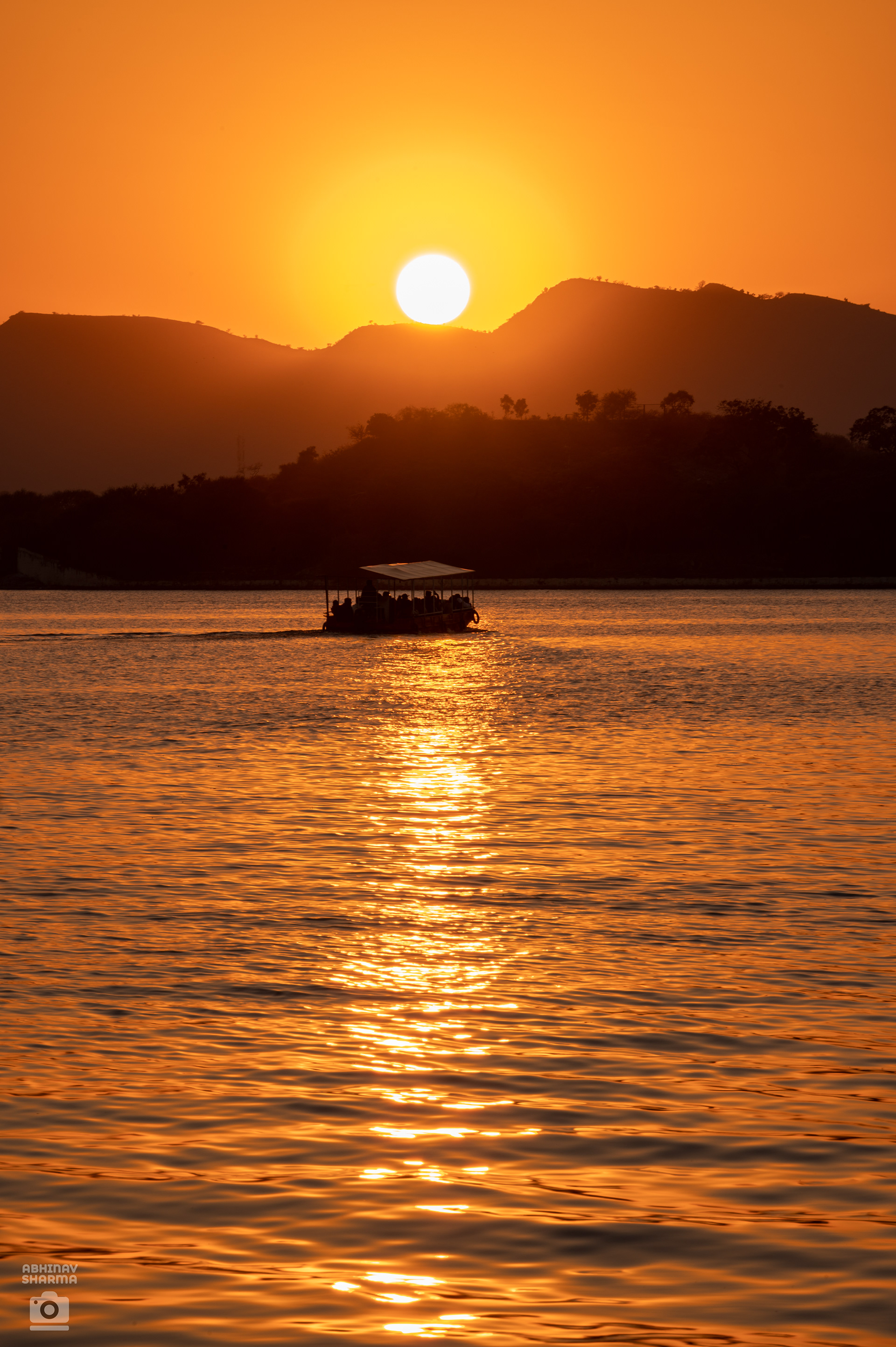 Sunset at Lake Pichola, Udaipur