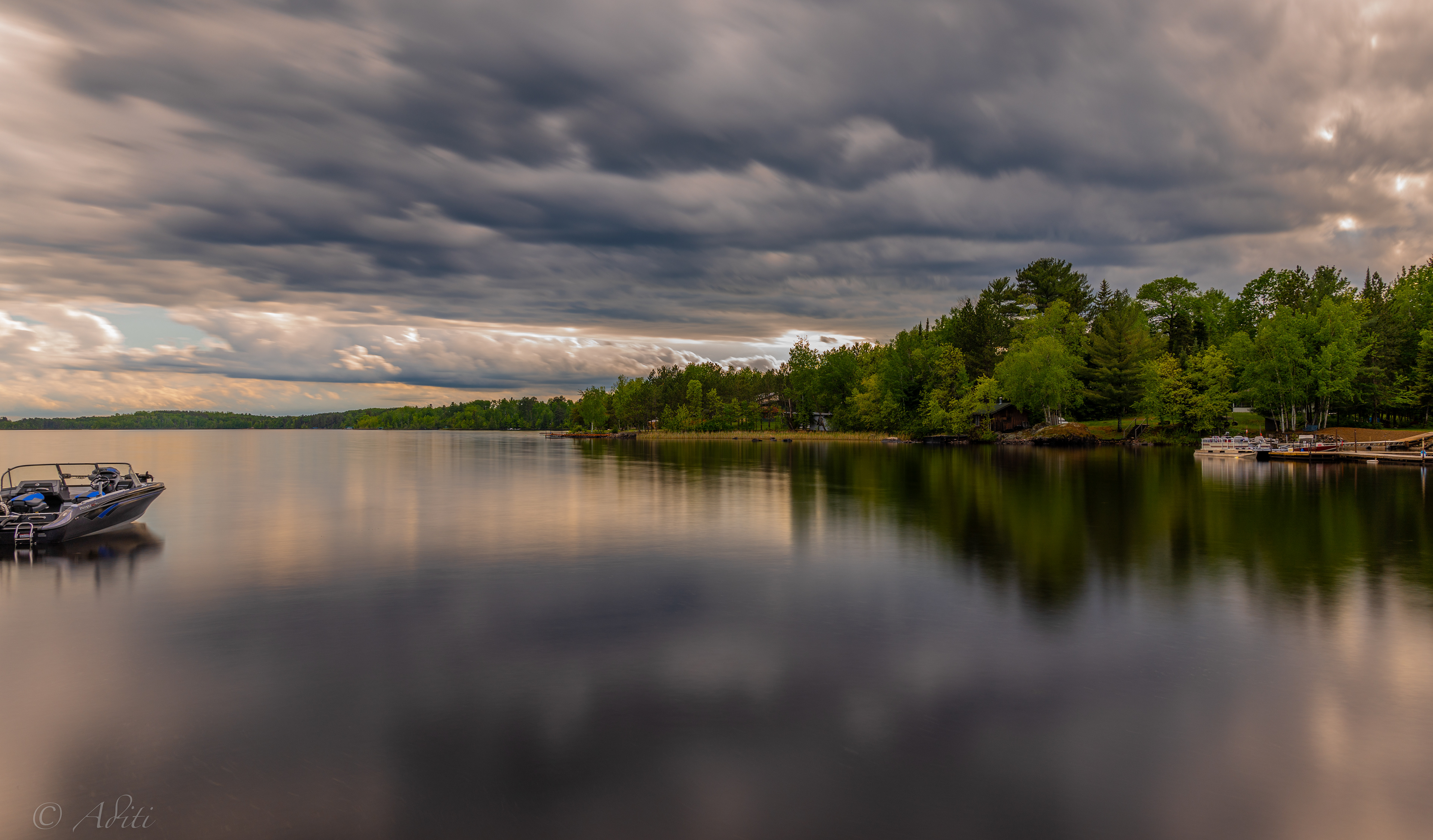 HDR - Long exposure at White Iron Lake
