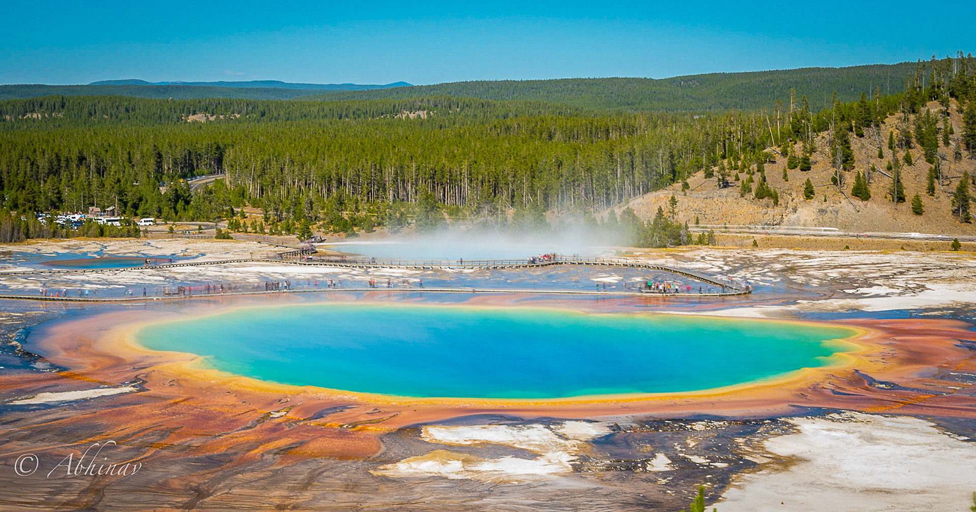 The Grand Prismatic Spring, Yellowstone