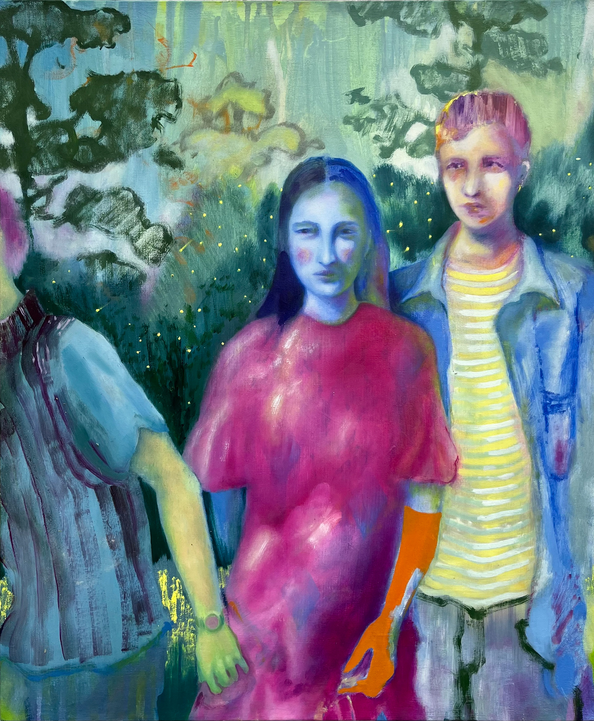 Complicated, 2022. Oil on canvas. 50 x 60 cm.