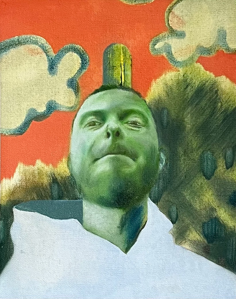 Joe, 2022. Oil on canvas. 21 x 27 cm.