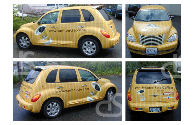 portfolio image of vehicle wrap design