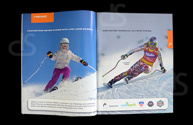portfolio image of print advertisement