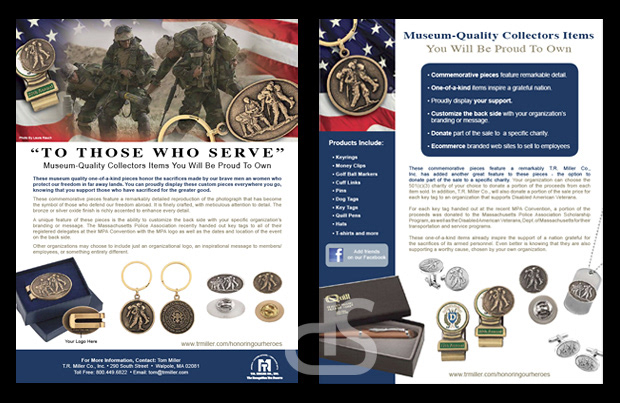 to those who serve collectors items collateral design