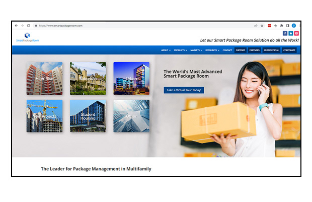 multifamily website design